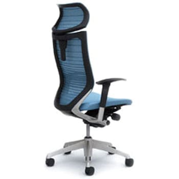 オフィスシーティング バロン 可動肘 EXハイバック 可動ヘッドレスト 背グラデーションサポートメッシュ オカムラ(岡村製作所)