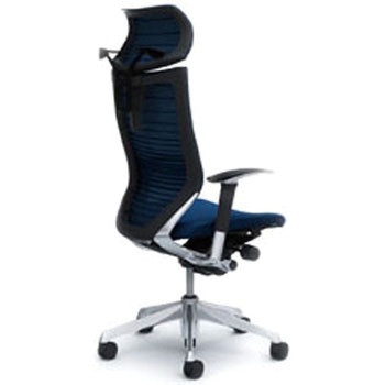 オフィスシーティング バロン 可動肘 EXハイバック 可動ヘッドレスト 背グラデーションサポートメッシュ オカムラ(岡村製作所)