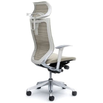 オフィスシーティング バロン 可動肘 EXハイバック 可動ヘッドレスト 背グラデーションサポートメッシュ オカムラ(岡村製作所)