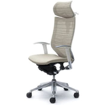 オフィスシーティング バロン 可動肘 EXハイバック 可動ヘッドレスト 背グラデーションサポートメッシュ オカムラ(岡村製作所)
