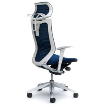 オフィスシーティング バロン 可動肘 EXハイバック 可動ヘッドレスト 背グラデーションサポートメッシュ オカムラ(岡村製作所)