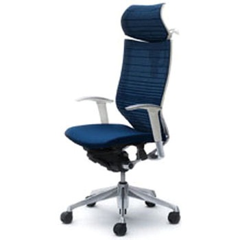 オフィスシーティング バロン 可動肘 EXハイバック 可動ヘッドレスト 背グラデーションサポートメッシュ オカムラ(岡村製作所)