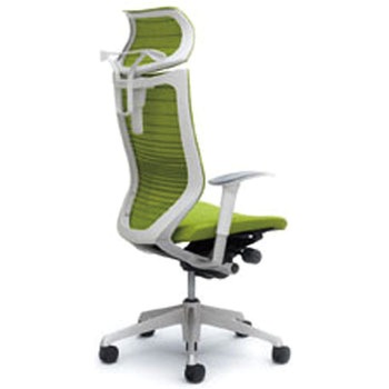 オフィスシーティング バロン 可動肘 EXハイバック 可動ヘッドレスト 背グラデーションサポートメッシュ オカムラ(岡村製作所)