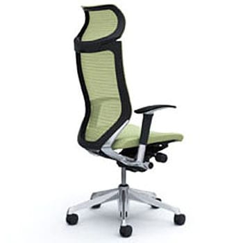 オフィスシーティング バロン 可動肘 EXハイバック 固定ヘッドレスト 背スタンダードメッシュ オカムラ(岡村製作所)
