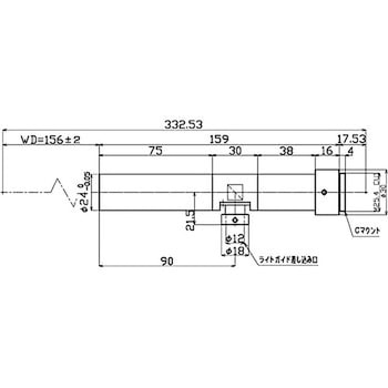 物体側テレセントリックレンズ W.D.156mm Kenko(ケンコートキナー)
