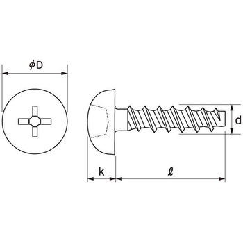 3カ-W PTスクリュー(1412-H2 大阪魂