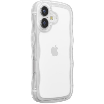 iPhone 16用 クリアウェーブケース [クリア] PGA