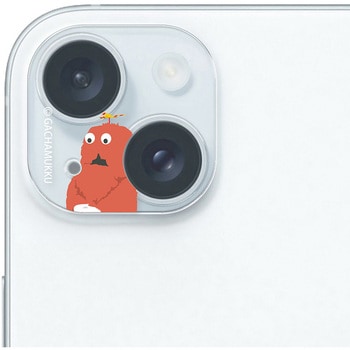 ガチャムクiPhone15/15Pl/14/14Plカメラプロテクタ ムック PGA