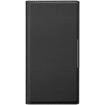 iPhone 16用 クリアフリップケース [ブラック] PGA