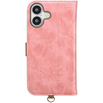 iPhone 16用 フリップカバー [ダスティピンク] PGA