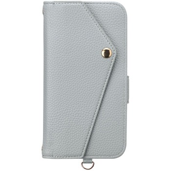 iPhone 16用 ダブルフリップカバー [グレー] PGA