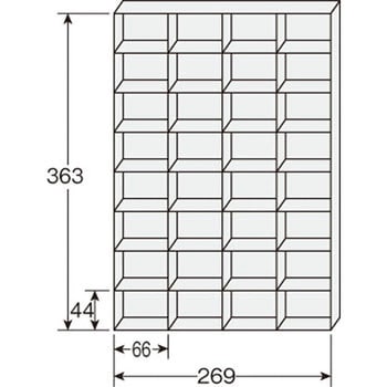 ライオン事務器 文書保存箱 A4・B4用内寸W393×D314×H289mm OL-14 1セット（10個） ライオン事務器 文書保存箱（強化タイプ）B4＆データ用 内寸：W420×D39