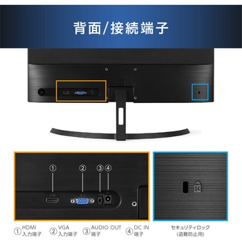 液晶ディスプレイ 21.5インチ 3年保証 アイリスオーヤマ ディスプレイ