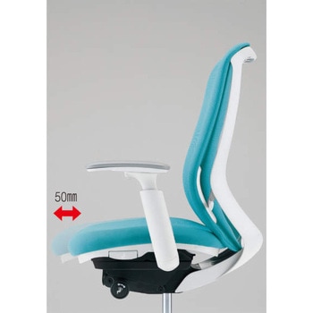 オフィスシーティング シルフィ 可動肘 ハイバック 背メッシュ 五本脚 - オカムラ(岡村製作所)