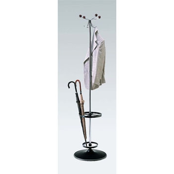 オカムラ L956F コートハンガー ダークブラウン 400幅×350奥行×1750高