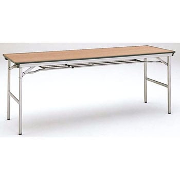 折りたたみテーブル Nタイプ 幕板無 棚付き オカムラ 折りたたみ会議テーブル 通販モノタロウ 8185nx Mp56