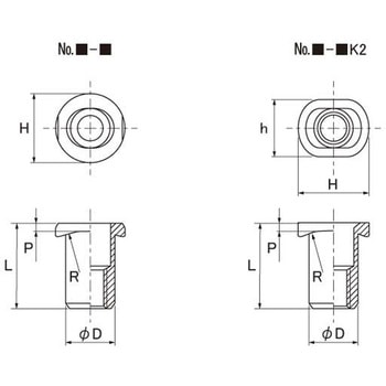 3カ-W POPナット(パイプ SRH 大阪魂