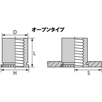 POPSUSスタンドオフスペーサー 大阪魂