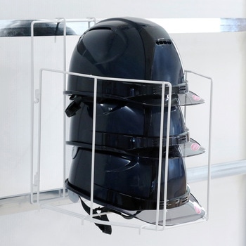 店舗用ヘルメット陳列什器 東洋物産工業(旧:トーヨーセフティー)