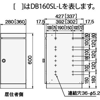 ダストボックス NASTA(ナスタ) 集合住宅用ポスト 【通販モノタロウ】