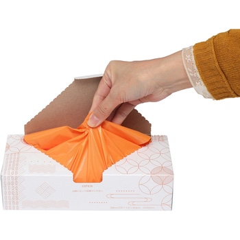 持ち手付き消臭袋100枚入 ヒラカワ