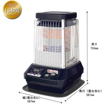 業務用石油ストーブ ブルーヒーター Fタイプ(温風ファン付き) FM-10F3/FM-19F3 ダイニチ工業