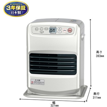 石油ファンヒーター Sタイプ 木造7畳まで/コンクリート9畳まで FW-25S6(S) ダイニチ工業