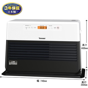 大型石油ファンヒーター FZタイプ 木造26畳まで/コンクリート35畳まで FZ-104(WK) ダイニチ工業