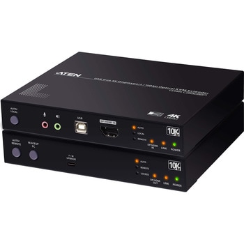 DisplayPort/HDMI 光ファイバーKVMエクステンダー(4K60p @ 10km) ATEN