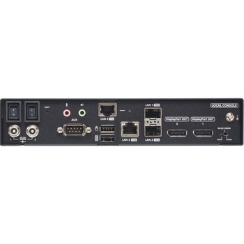 デュアルディスプレイDisplayPort IP-KVMエクステンダー(5K解像度&10GbEネットワーク対応) ATEN