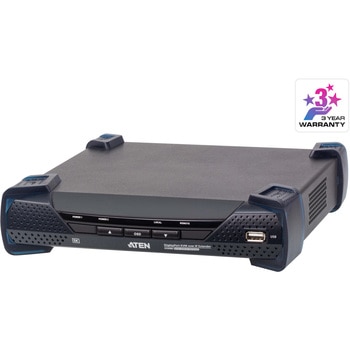 デュアルディスプレイDisplayPort IP-KVMエクステンダー(5K解像度&10GbEネットワーク対応) ATEN