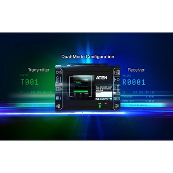 True 4K HDMI H.265 over IP トランシーバー(PoE対応 ATEN