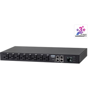 電源計測機能搭載ラックマウントPDU(1U/30A/8ポート) - ATEN