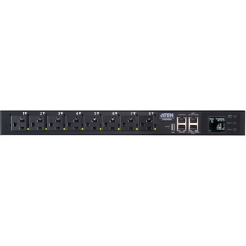 電源計測・管理機能搭載ラックマウントPDU(1U/30A/8ポート) - ATEN