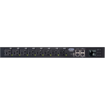 アウトレット単位電源計測・管理機能搭載ラックマウントPDU(1U/30A/8ポート) ATEN