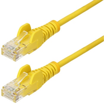 CAT6 LANケーブル/スリム/100W PoE/カテゴリ6 RJ45 ギガビット イーサネットケーブル StarTech.com