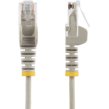 CAT6 LANケーブル/スリム/100W PoE/カテゴリ6 RJ45 ギガビット イーサネットケーブル StarTech.com