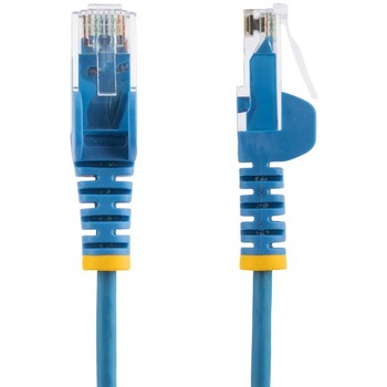 CAT6 LANケーブル/スリム/100W PoE/カテゴリ6 RJ45 ギガビット イーサネットケーブル StarTech.com