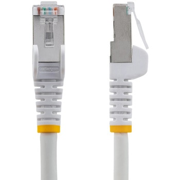 CAT6A LANケーブル/10m/ホワイト/10GbE 500MHz/PoE++ 100W/S/FTP/ノイズ対策/低煙ハロゲンフリー/スナッグレスRJ45/カテゴリ6A ギガビット対応/業務用に最適 - StarTech.com