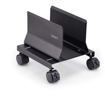 CPUスタンド/ストッパー付きキャスター付属/調整幅132～220mm/耐荷重21kg/デスクトップPCカート/タワー型パソコン フロアスタンド StarTech.com
