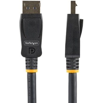 DisplayPort  1.2ケーブル/1.8m/4K60Hz/VESA規格/抜け防止機構付き/DPオス - DPオス/ブラック/モニターケーブル StarTech.com