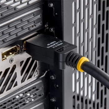 DisplayPort  1.2ケーブル/1.8m/4K60Hz/VESA規格/抜け防止機構付き/DPオス - DPオス/ブラック/モニターケーブル StarTech.com