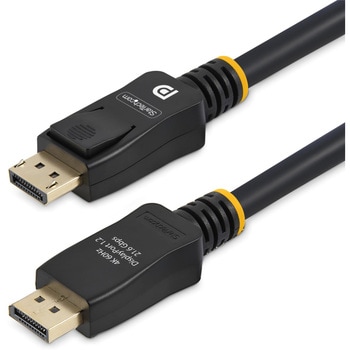 DisplayPort 1.2 ケーブル/4.6m/10本入り/4K60Hz/VESA規格準拠/21.6Gbps HBR2/抜け防止機構 ラッチ付き/DPオス - DPオス/ブラック/モニター・ディスプレイ用 StarTech.com