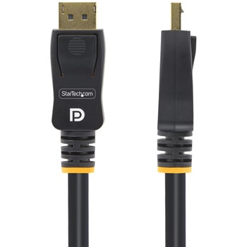 DisplayPort 1.2 ケーブル/4.6m/10本入り/4K60Hz/VESA規格準拠/21.6Gbps HBR2/抜け防止機構 ラッチ付き/DPオス - DPオス/ブラック/モニター・ディスプレイ用 StarTech.com