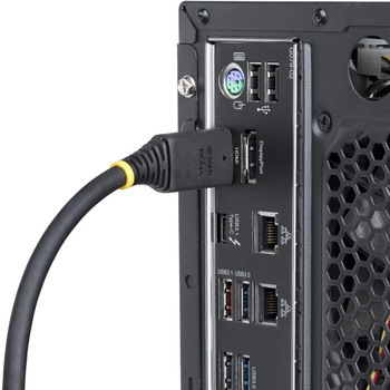 HDMI 2.0ケーブル/抜け防止コネクター/6.1m/4K60Hz/High Speed HDMI/HDR10 HDCP 2.2 ARC/オス-オス/テレビ モニター ディスプレイ用 StarTech.com