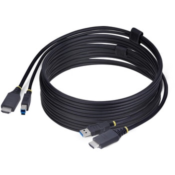 KVMケーブル/3m/HDMI & USB 3.0 Type-A - Type-B 5Gbps/4K60Hz/PC パソコン自動切替器用ケーブル - StarTech.com