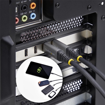 PCI Express拡張カード/PCIe 3.0 x4/4ポート USB Type-C 3.2 Gen 2/最大各10Gbps/標準プロファイル/各種OS/インターフェースボード StarTech.com