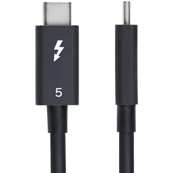 Thunderbolt 5ケーブル/1m/8K60Hz/80Gbps 最大120Gbps/240W PD/Thunderbolt 4認証品/USB-C/4互換/ブラック/高速データ転送 映像出力 - StarTech.com