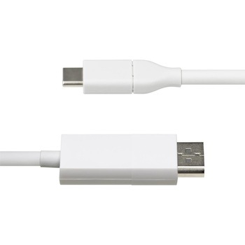 USB-C - DisplayPort 1.2変換ケーブル/2m/4K60Hz/双方向/ホワイト/モニターケーブル/ディスプレイ コンバーター CDP2DP2MBW StarTech.com