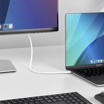 USB-C - DisplayPort 1.2変換ケーブル/2m/4K60Hz/双方向/ホワイト/モニターケーブル/ディスプレイ コンバーター CDP2DP2MBW StarTech.com